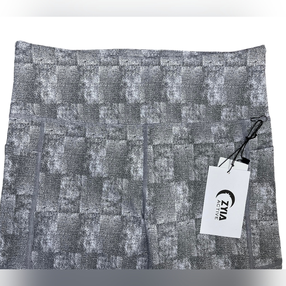 NEW Zyia 6680 flint full grain light n tight hi-rise Capri RC size 8-10 NWT - Picture 10 of 11